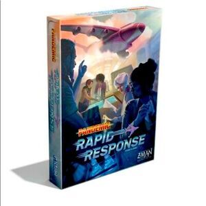 Pandemic: RAPID RESPONSE Cooperative Dice‎ / Board Game Z-Man